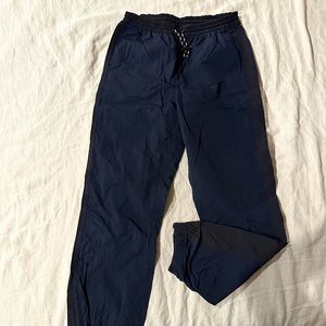 Lululemon Athletica Blue Track Pants with Elastic Waistband